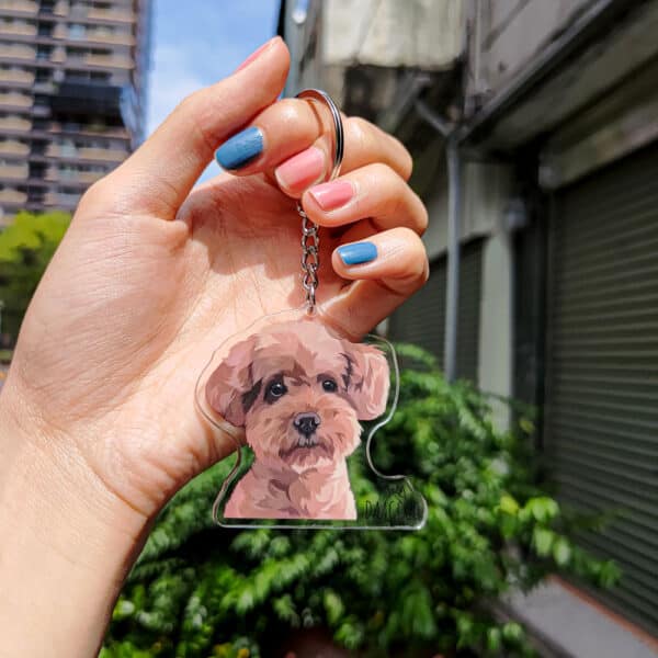 客製化插畫壓克力鑰匙圈