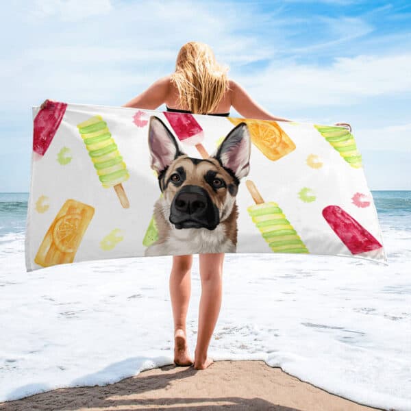 手繪大浴巾 海灘巾