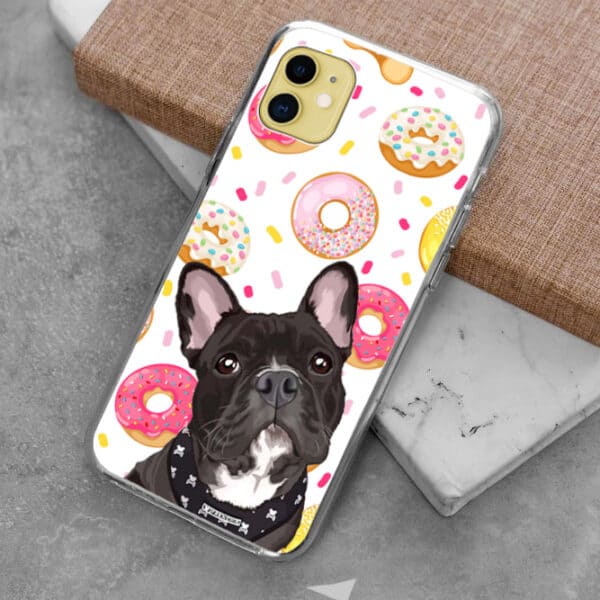 TPU普通透明軟殼-花樣背景