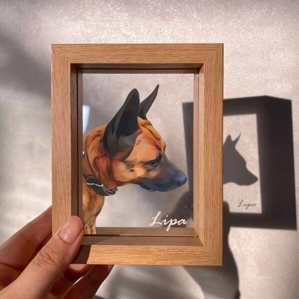 客製化 似顏繪 繪畫 寵物 紀念 貓 狗